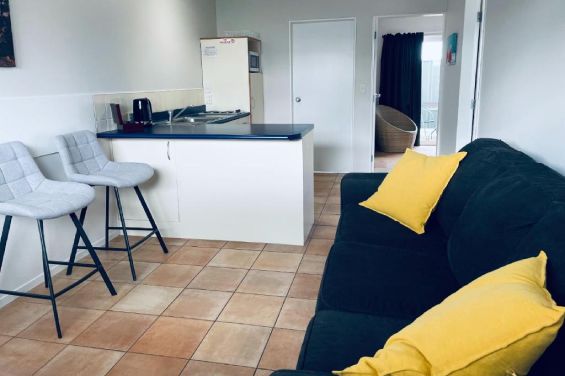 Two-Bedroom Ground Floor Unit - living area